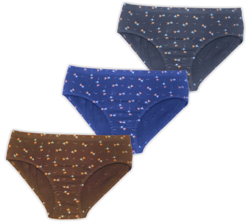 Sunny Panty ( heart Dark) - Pack of 3 - Sunny Lingeries
