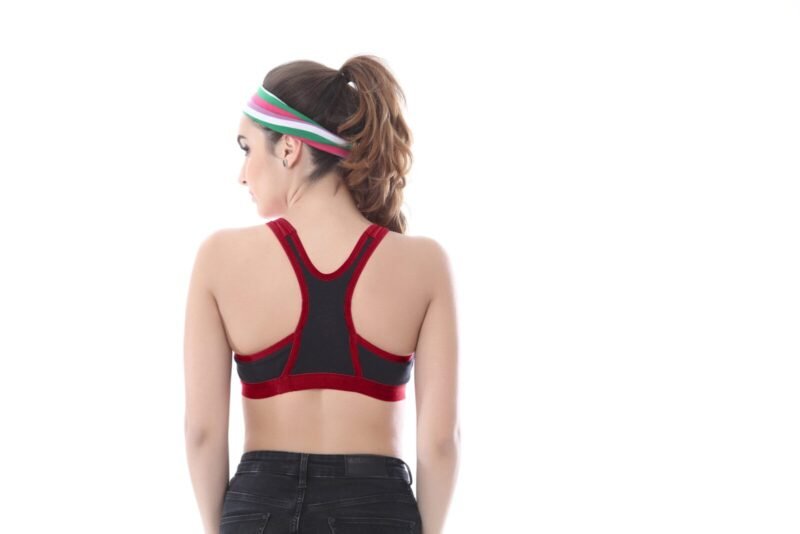 Sunny Sports Bra in Flame