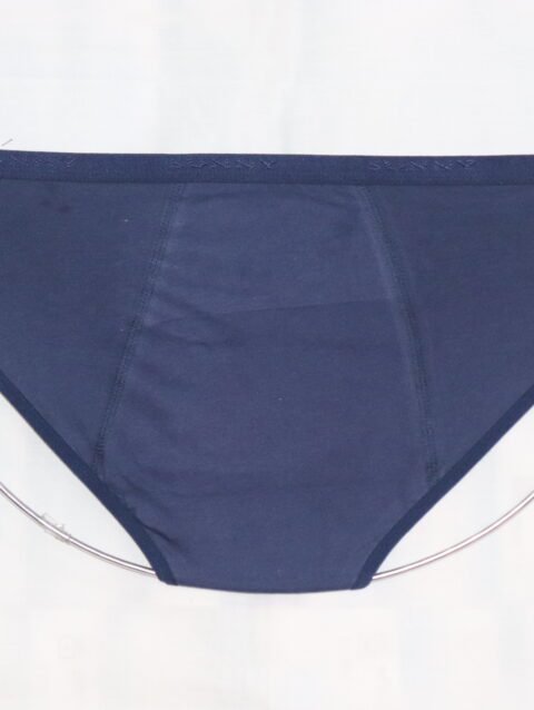 Sanitary Panty 2 Blue Back Side